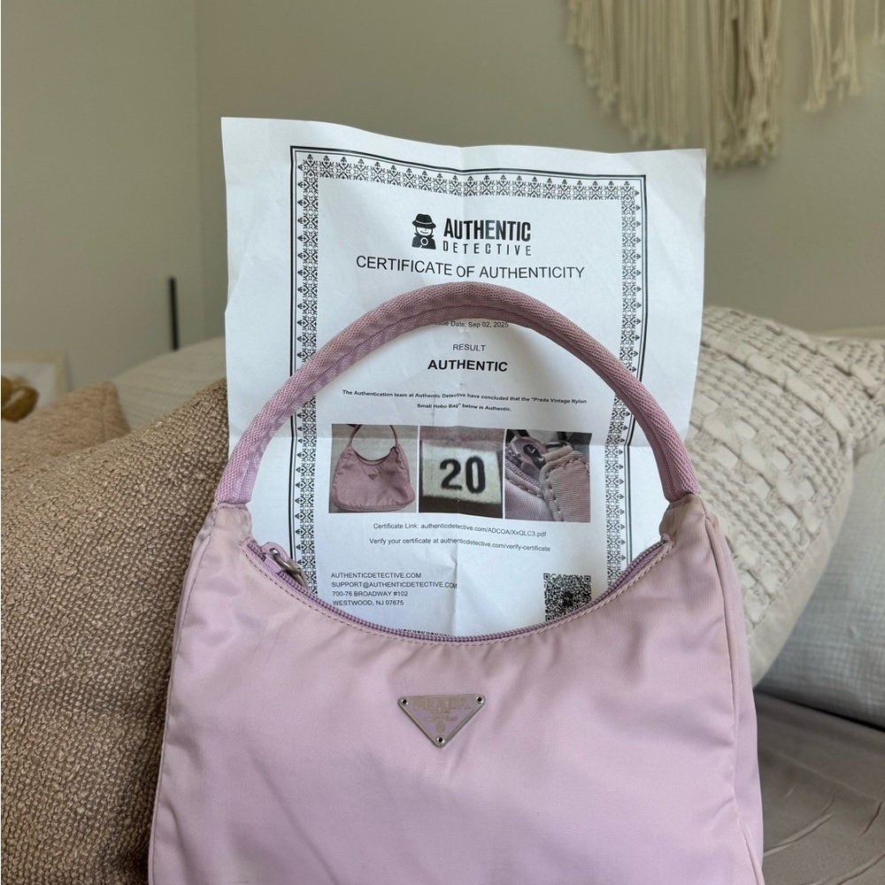 Prada Pink Hobo bag, authentic & vintage 💗